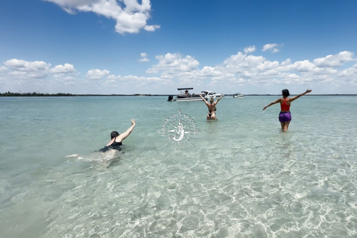 Boca Grande Sandbar with girls Florida Gulf Discovery LLC Boca Grande Sandbar with girls Florida Gulf Discovery LLC