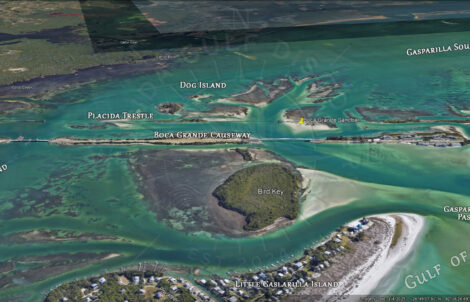 Google Map, Dog Island, Florida Gulf Discovery LLC