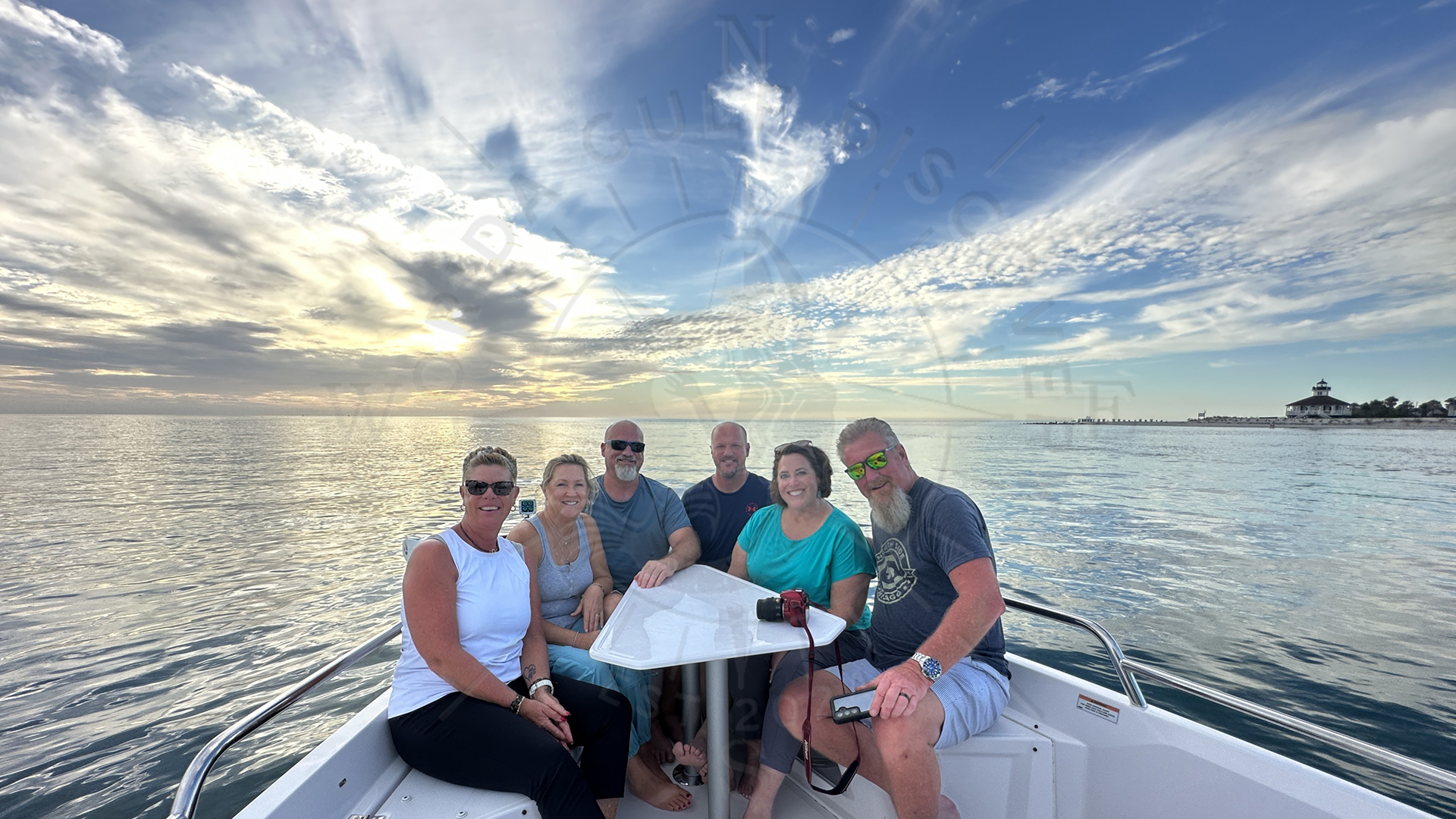 One Hour Before Sunset at Boca Grande Pass, Florida Gulf Discovery. LLC