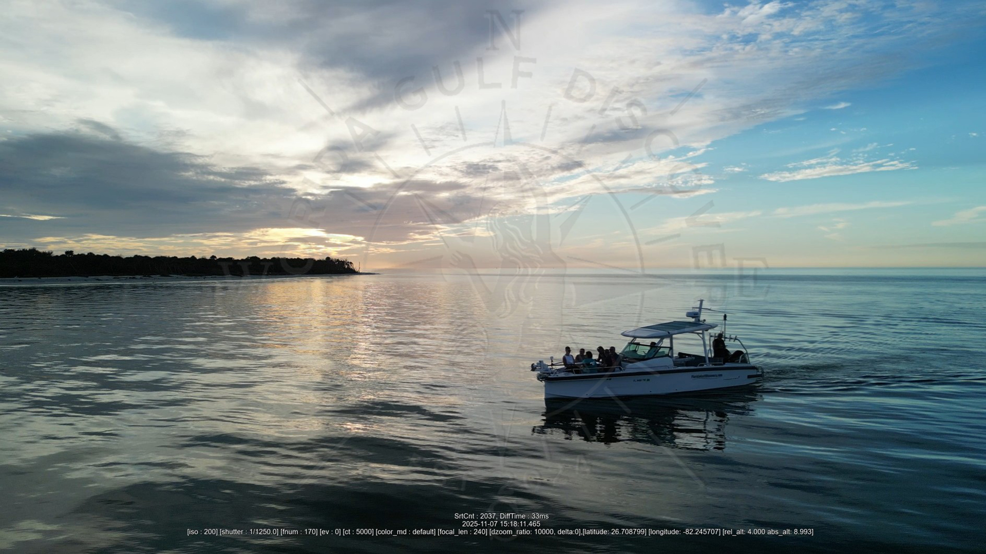 Sunset over Boca Grande Pass