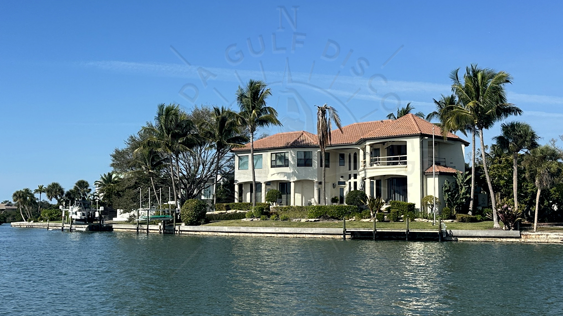 Lyons Bay, Waterfront 2 story Home, Florida Gulf Discovery LLC