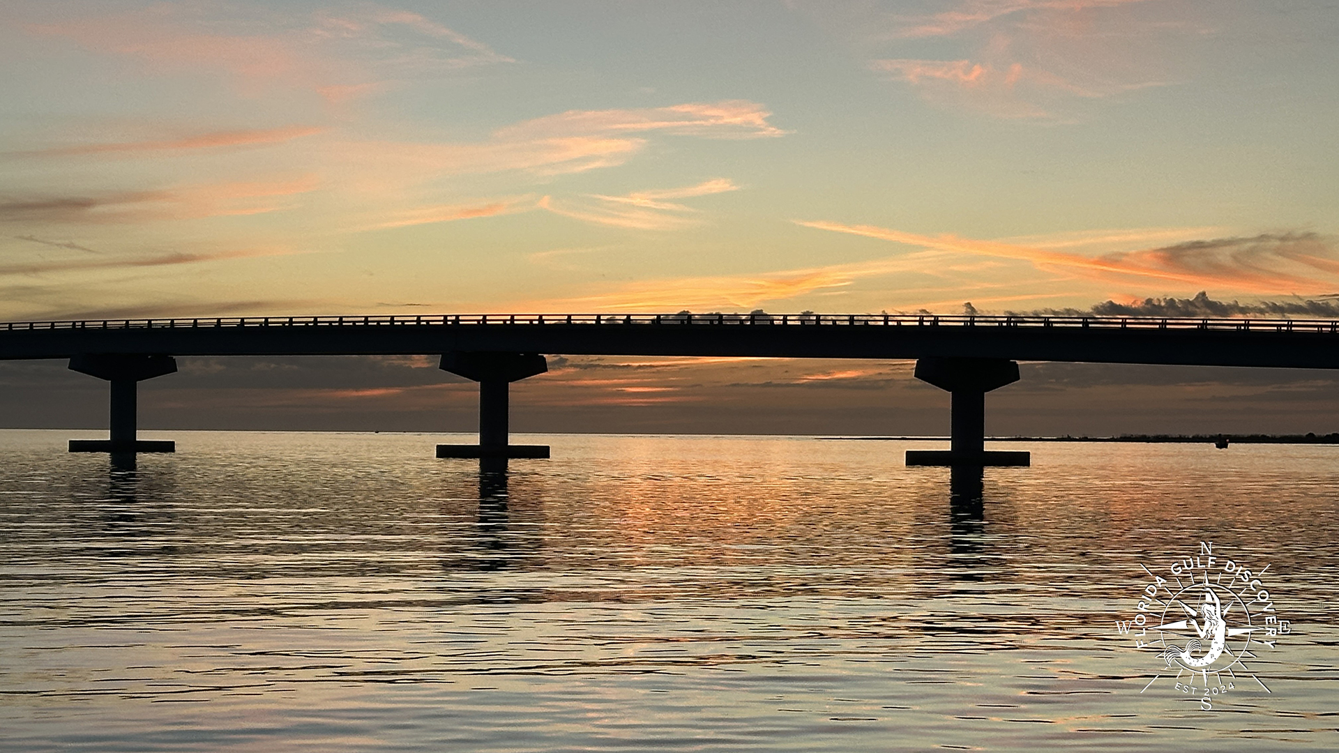 After Sunset over Boca Grande Bridge, Florida Gulf Discovery LLC