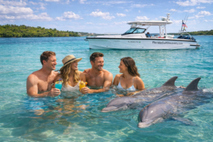 Anniversary Boat Cruises Southwest Florida, Dolphins with Florida Gulf Discovery LLC
