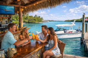 Anniversary Boat Cruises Southwest Florida, Tiki Bar with Florida Gulf Discovery LLC
