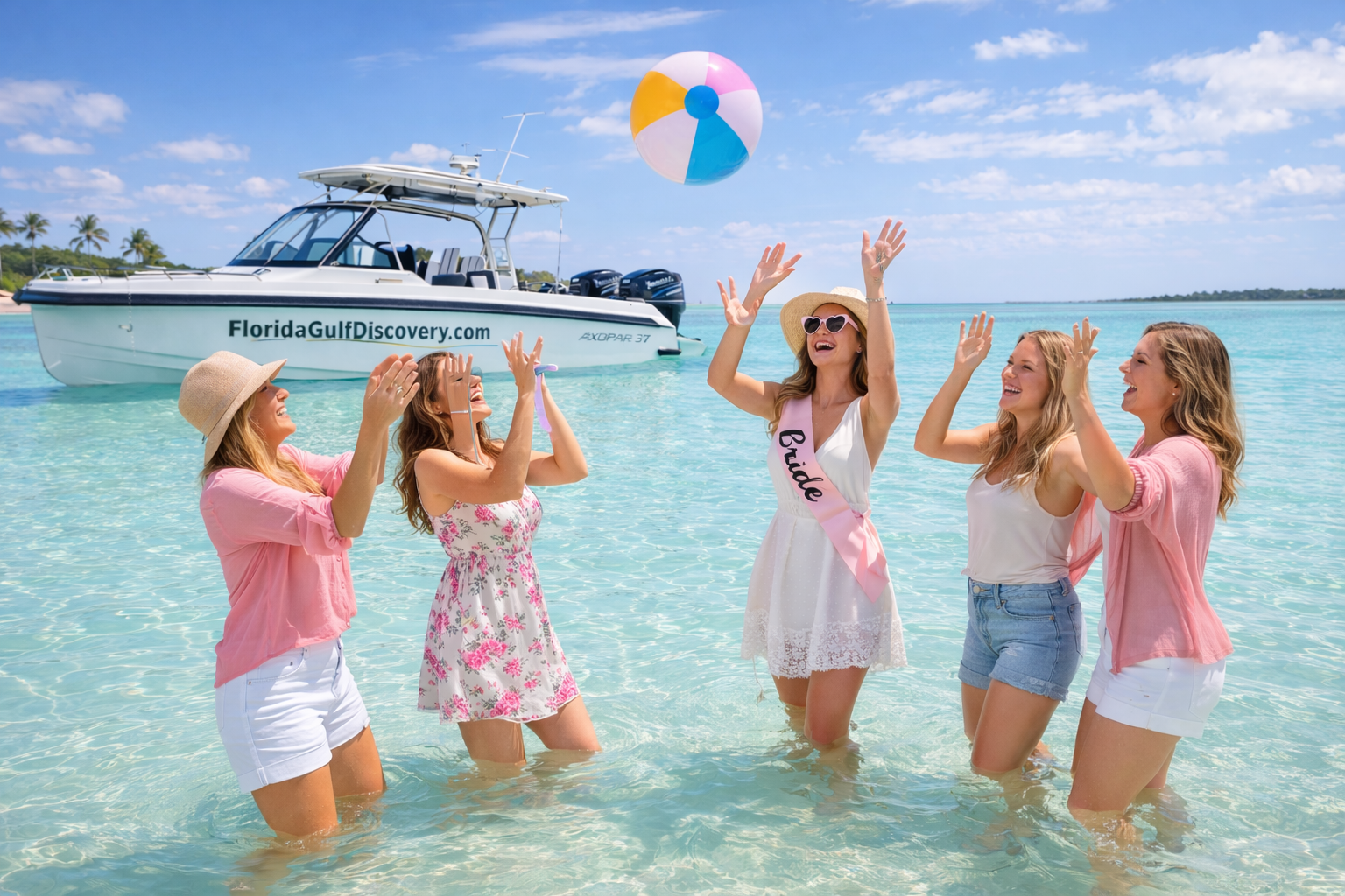 Bachelorette Party Boat Tours Southwest Florida, Sabd Bar with Florida Gulf Discovery LLC