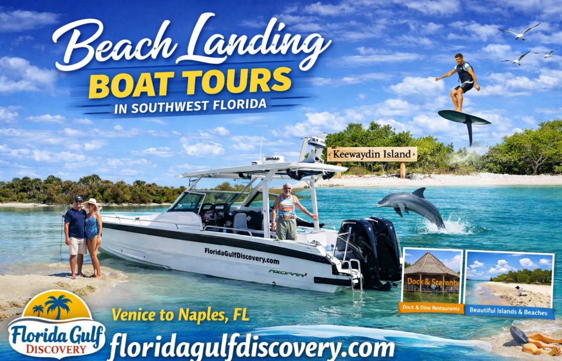 Beach Landing Boat Tours with Florida Gulf Discovery LLC