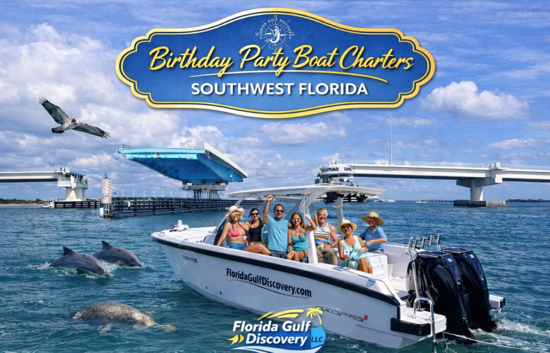 Birthday Party Boat Charters Southwest Florida, with Florida Gulf Discovery LLC