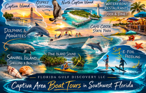 Captiva Area Boat Tours in Southwest Florida with Florida Gulf Discovery LLC