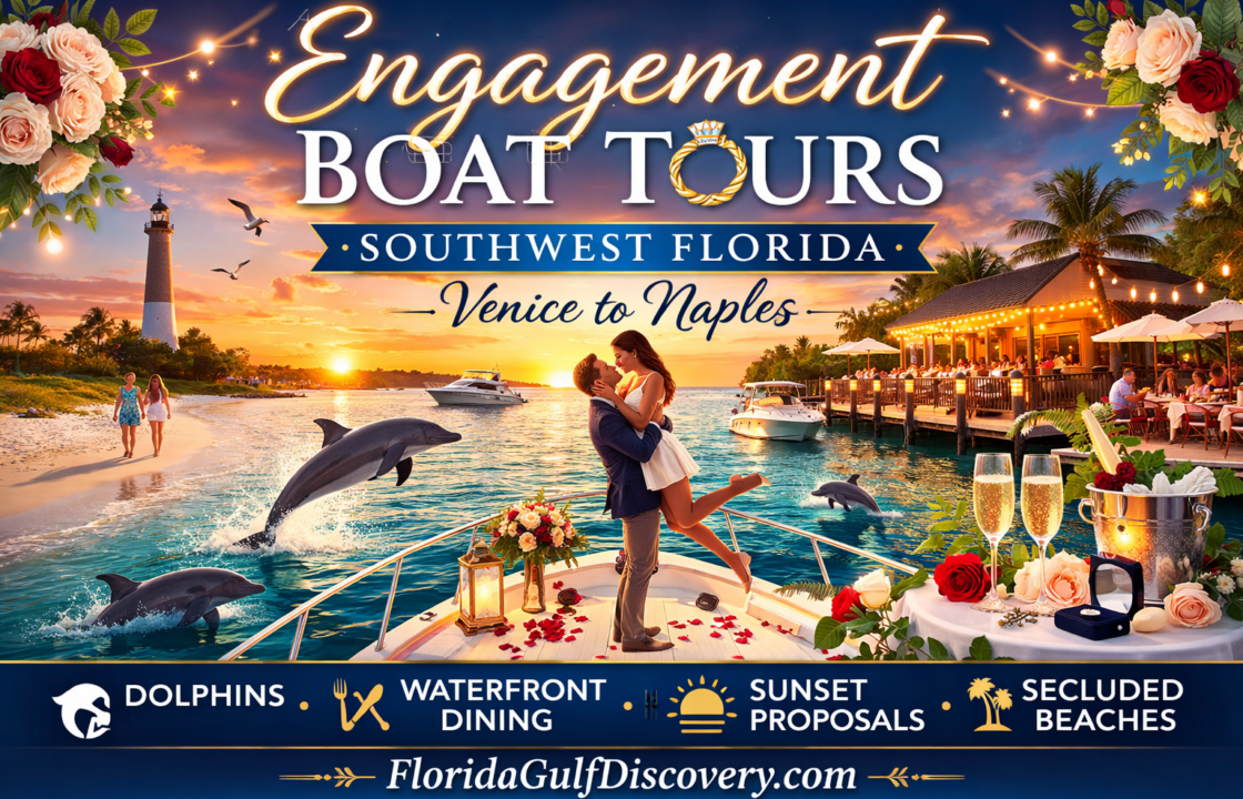 Engagement Boat Tours in Southwest Florida, with Florida Gulf Discovery LLC