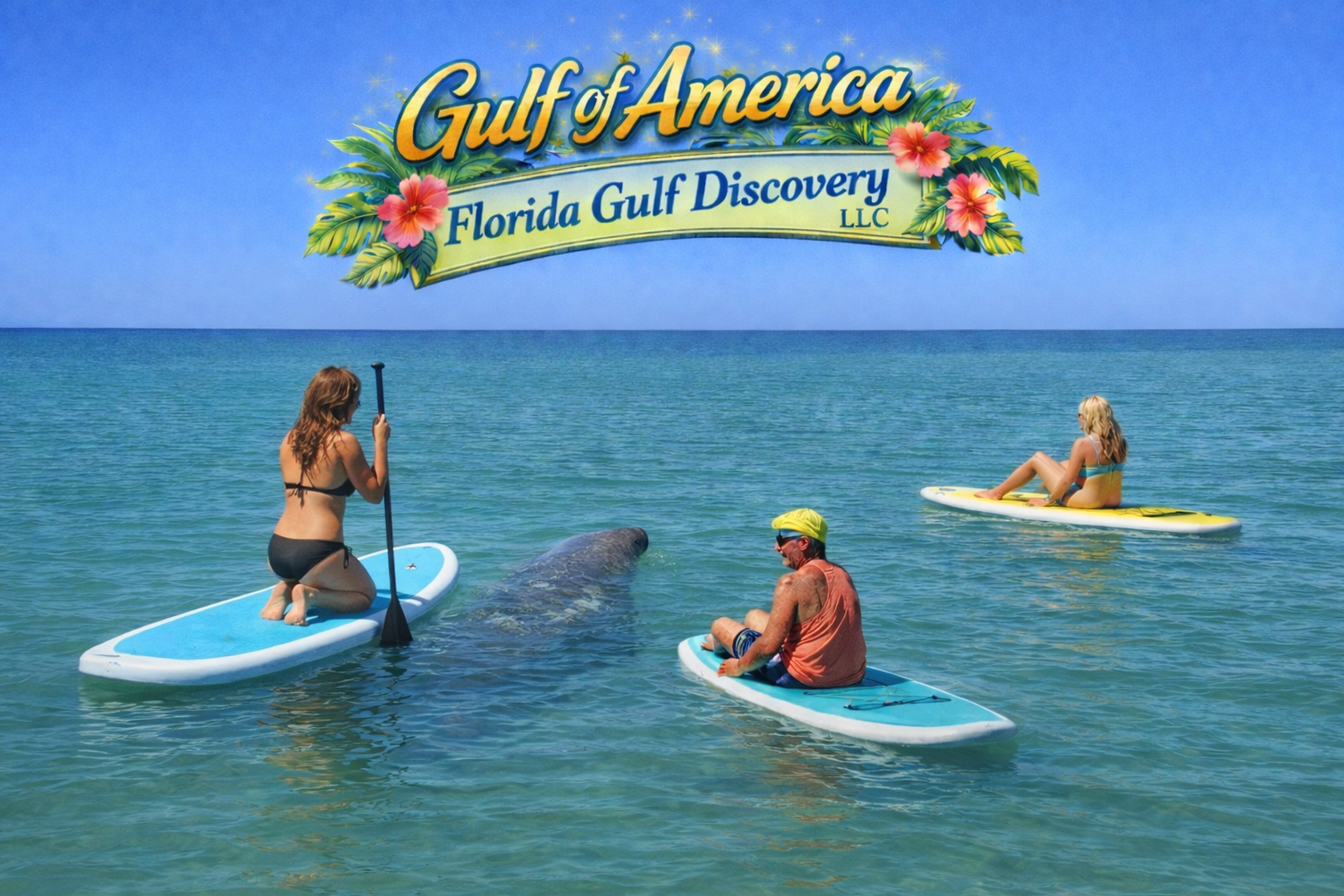 Gulf of America, Manatee with Florida Gulf Discovery LLC