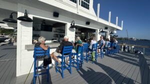 Manasota Key Boat Tours at Stump Pass Lighthouse Tiki Bar with Florida Gulf Discovery LLC