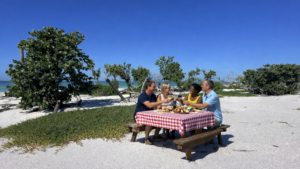 Picnic at Uninhabited Island with Florida Gulf Discovery LLC