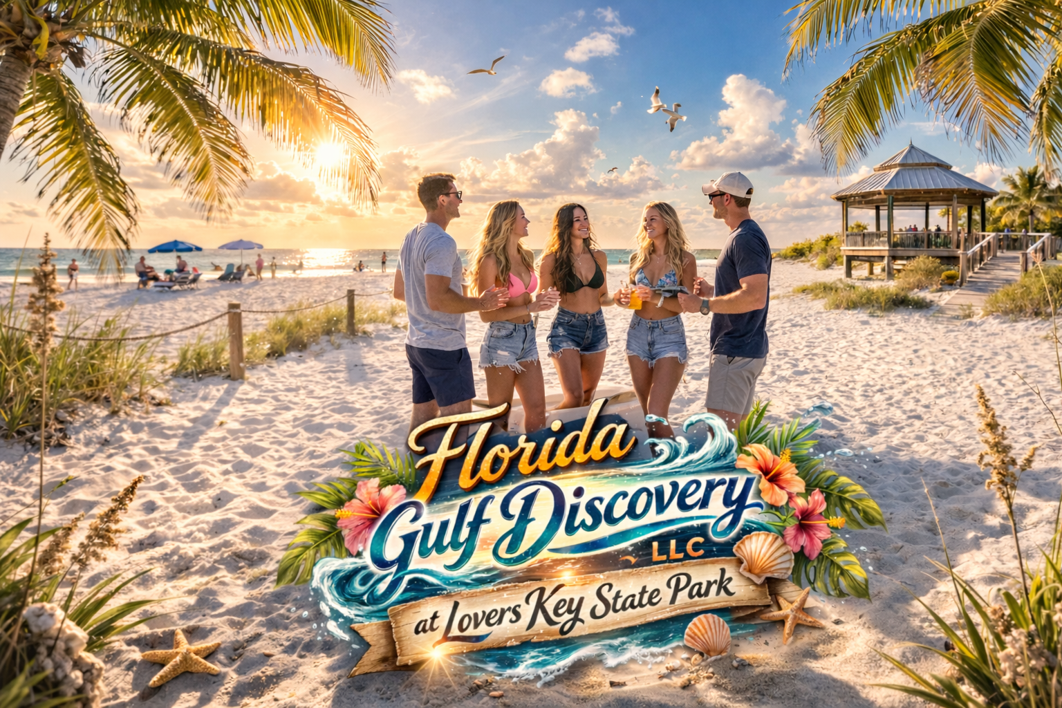 Private Boat Tours, Lovers Key State Beach with Florida Gulf Discovery LLC