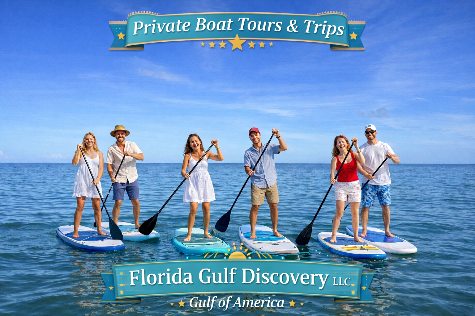 Private Boat Tours, Party at Gulf of America with Florida Gulf Discovery LLC