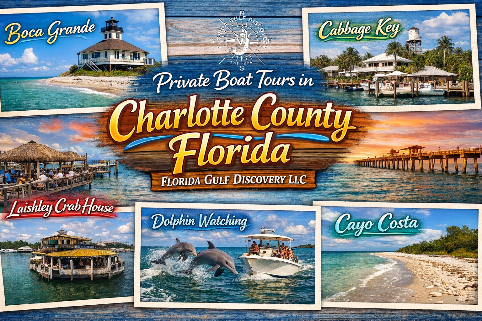 Private Boat Tours in Charlotte County with Florida Gulf Discovery LLC