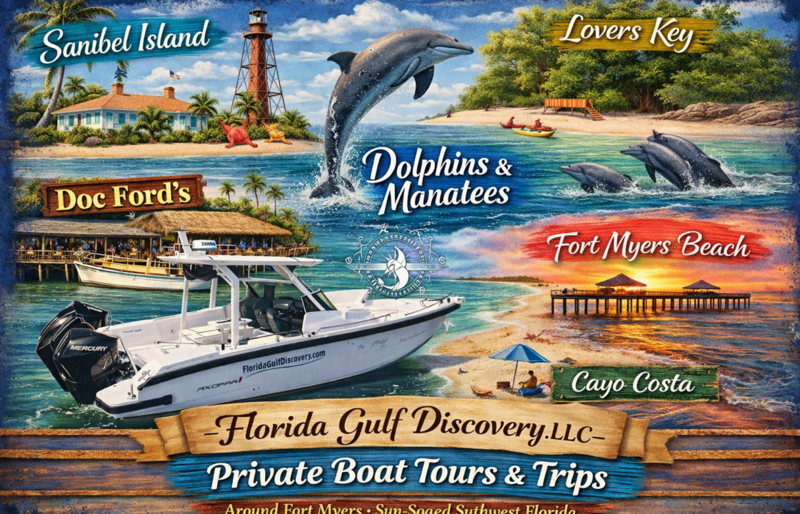 Private Boat Tours in Fort Myers with Florida, Gulf Discovery LLC