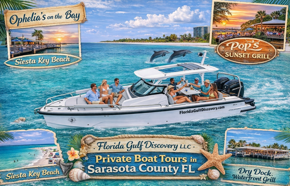 Private Boat Tours in Sarasota County FL with Florida Gulf Discovery LLC