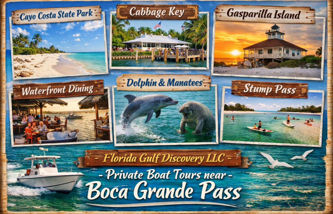 Private Boat Tours near Boca Grande Pass with Florida Gulf Discovery LLC