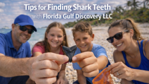 Shark Tooth Hunting Boat Tours, Family with Florida Gulf Discovery LLC