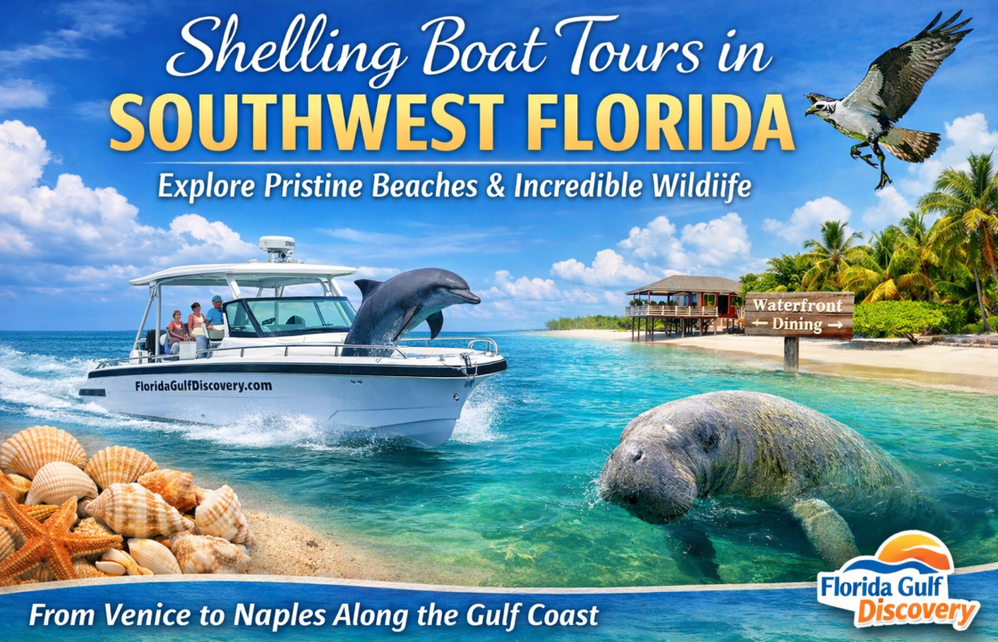 Shelling Boat Tours in Southwest Florida with Florida Gulf Discovery LLC