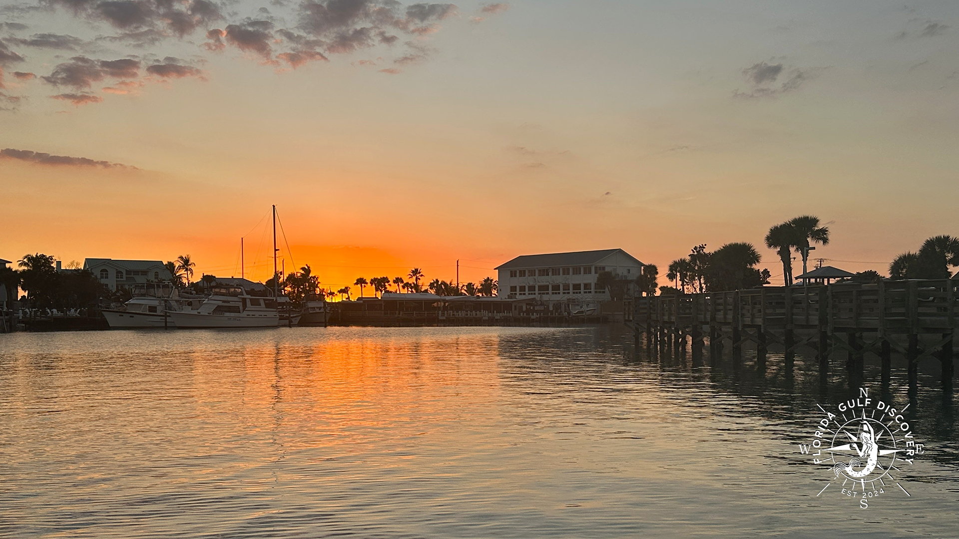 Sunset Tour, Chadwick Park Fishing Pier, White Elephant Pub by Florida Gulf Discovery LLC