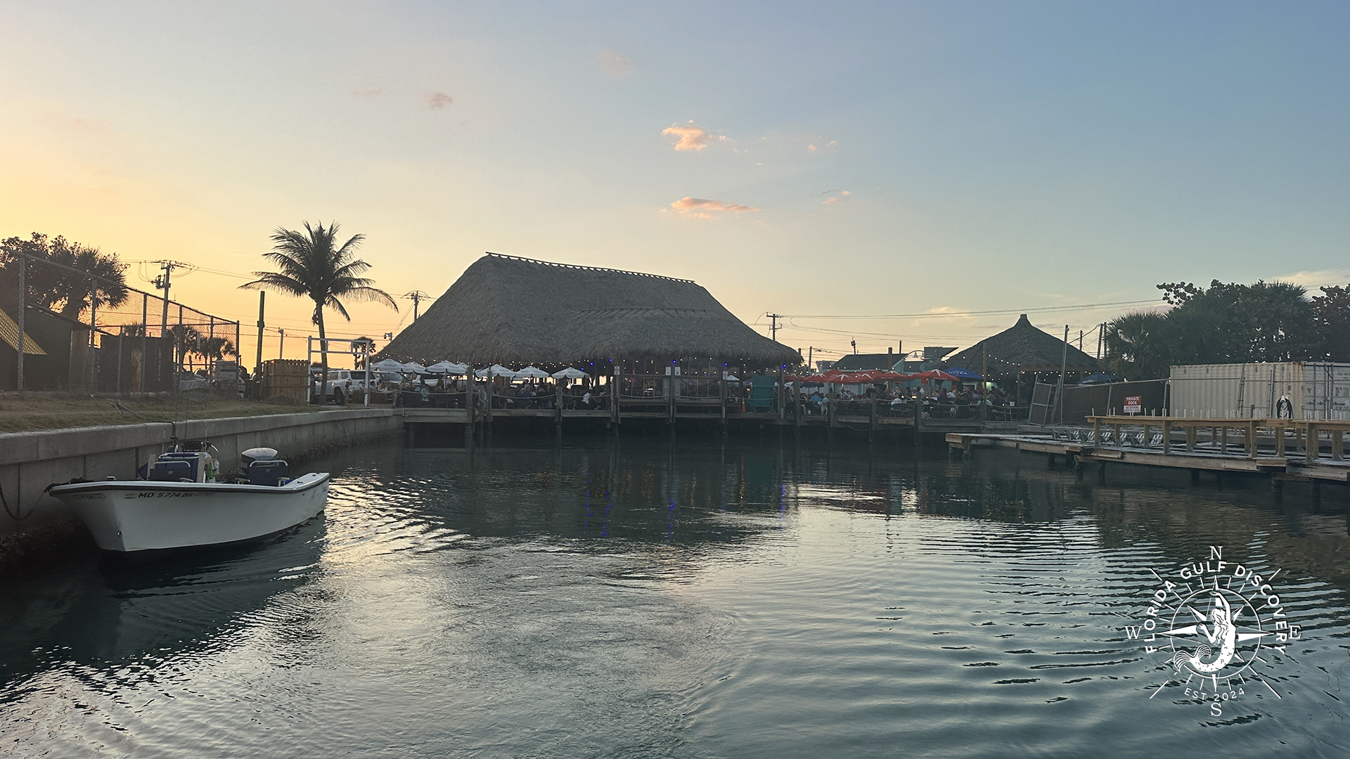 Sunset Tour with Dinner at Sandbar Tiki & Grille, Florida Gulf Discovery LLC