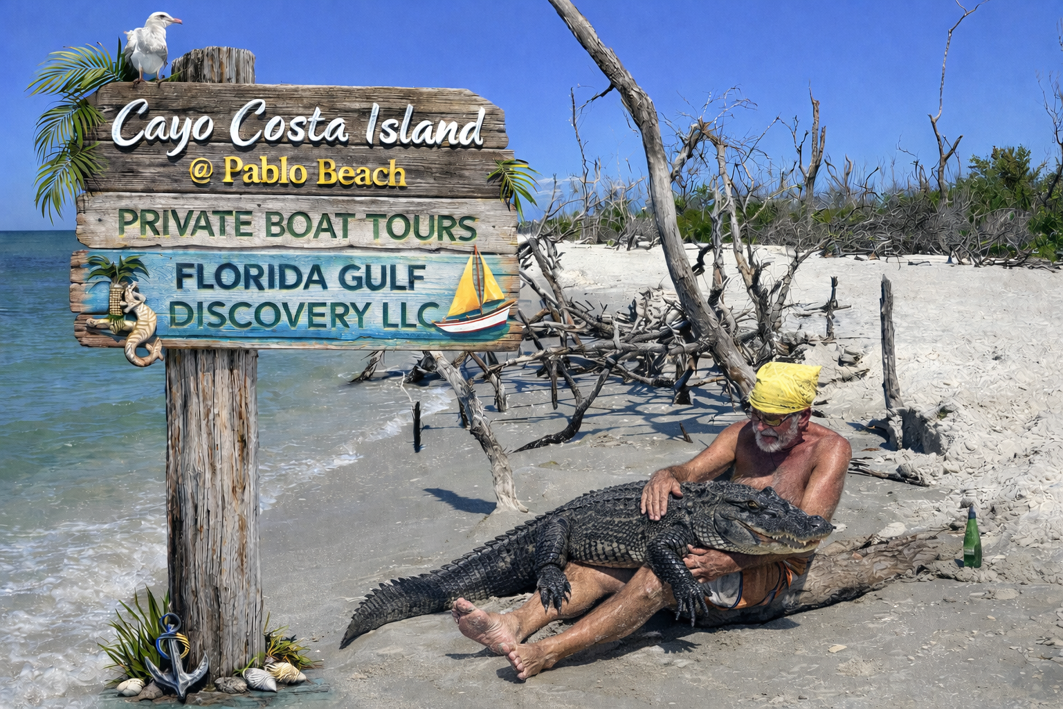 Cayo Costa Pablo Beach, Boat Tours with Florida Gulf Discovery