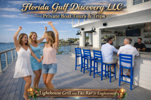 Lighthouse Grill and Tiki Bar Stump Pass, Private Boat Tours with Florida Gulf Discovery LLC