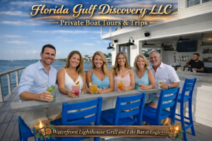 Lighthouse Grill and Tiki Bar Stump Pass, Private Boat Tours with Florida Gulf Discovery LLC