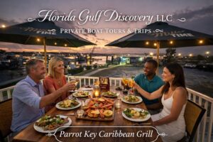 Parrot Key Caribbean Grill, Lunch with Florida Gulf Discovery LLC