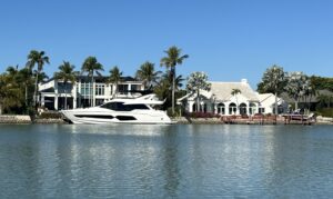 Waterfront Estate in Port Royal and Sunseeker 76 Yacht, Naples with Florida Gulf Discovery