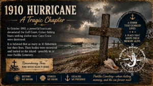1920 Hurricane, Padilla Cemetery @ Cayo Costa, Florida