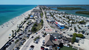Englewood Beach Was Packed