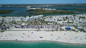 Englewood Beach with soft, fine sand