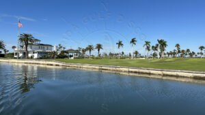 Waterfront view of Gasparilla Golf Club and Boca Grande homes along the Intracoastal waterway in Southwest Florida during private boat tour