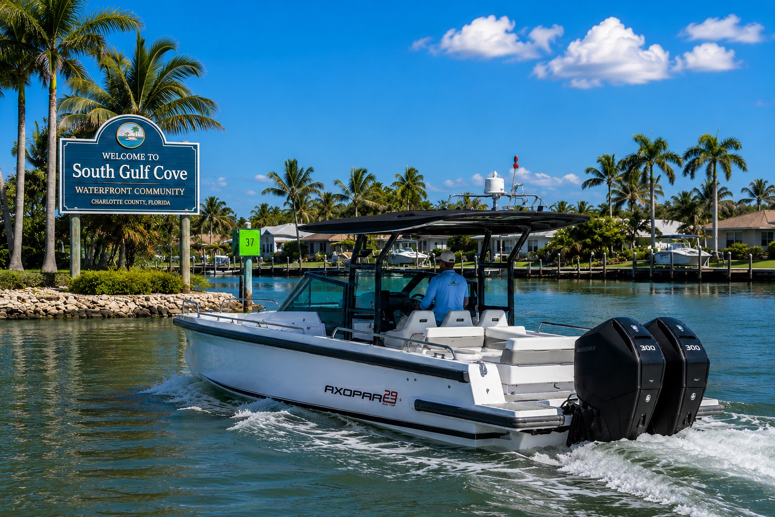 Private boat tours for guests staying in South Gulf Cove Florida