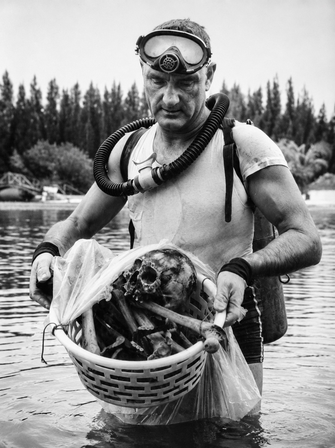 William R. Royal, pioneering diver and explorer at Warm Mineral Springs, Florida